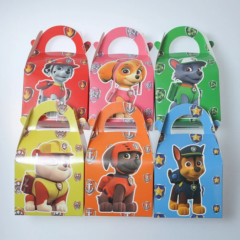 Supply Event - Paw Patrol-tas, set van 6 verjaardagstassen,