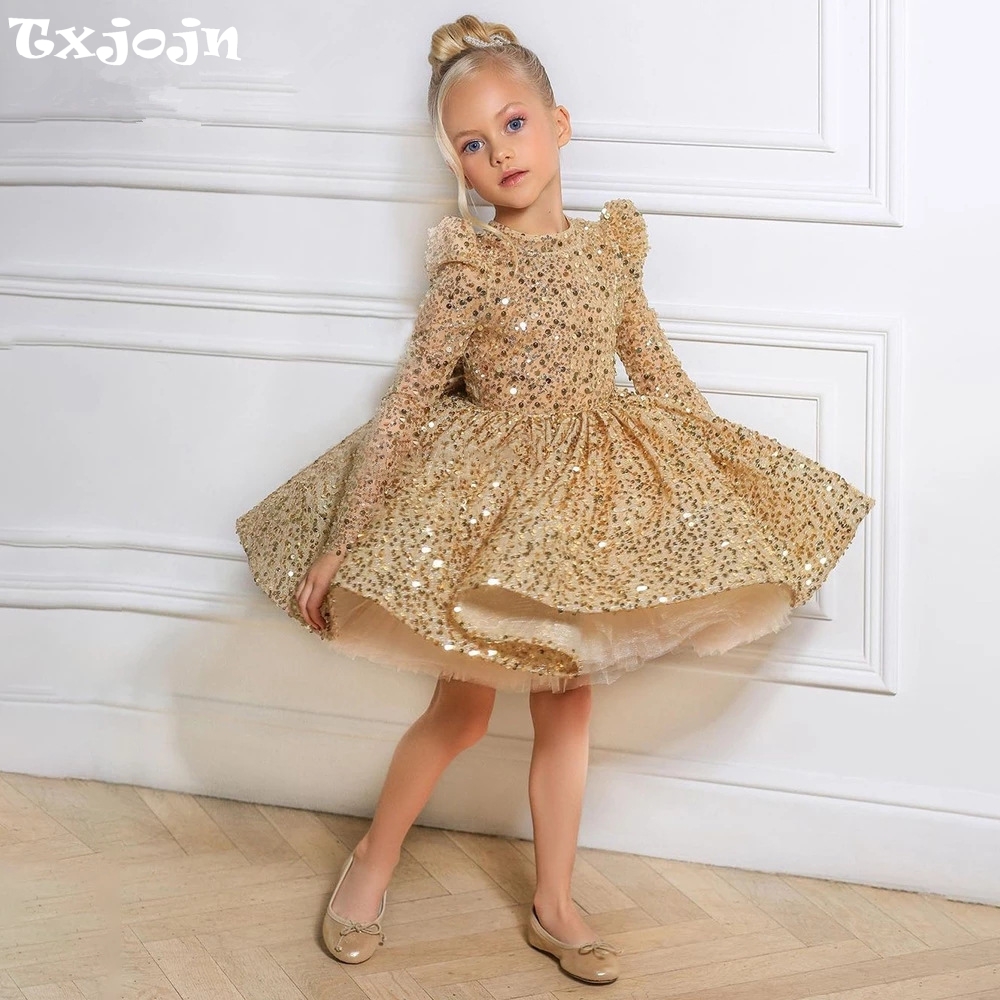 Glitter Tablecloth - Gouden Lovertjes Tule Prinses Jurk Voor
