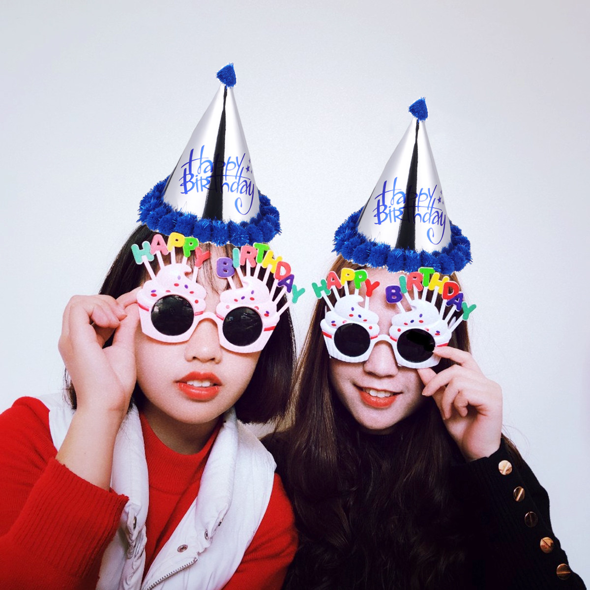 5 stuks donkerblauwe, glanzend - Party Hat Cone recensie en prijs