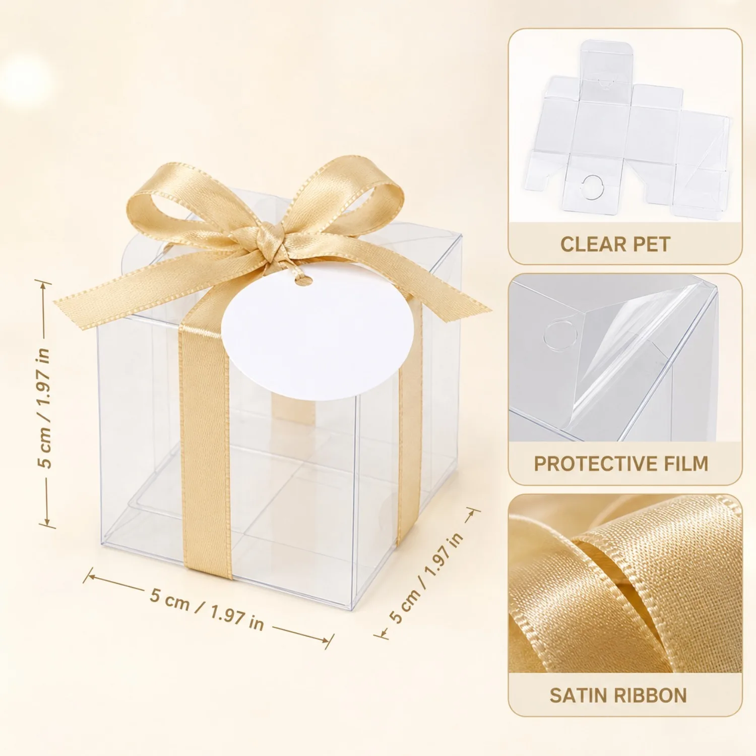 20/50 transparante cadeaudozen - Event Party Box recensie en prijs