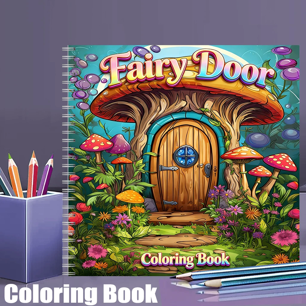 Kleurboek Fairy Door voor volw - Supply Event recensie en prijs